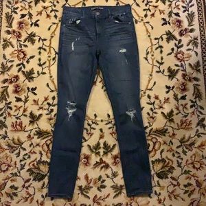 Express dark wash jeans